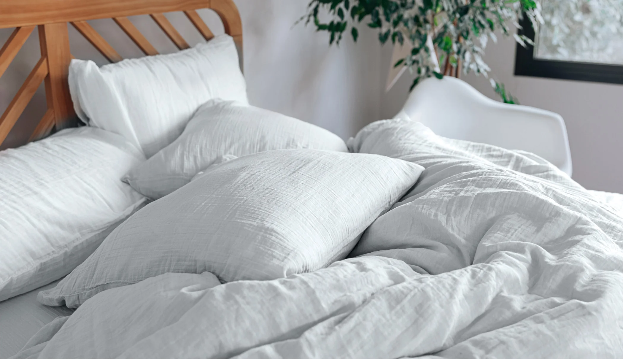 Drap housse gaze de coton - Image 26