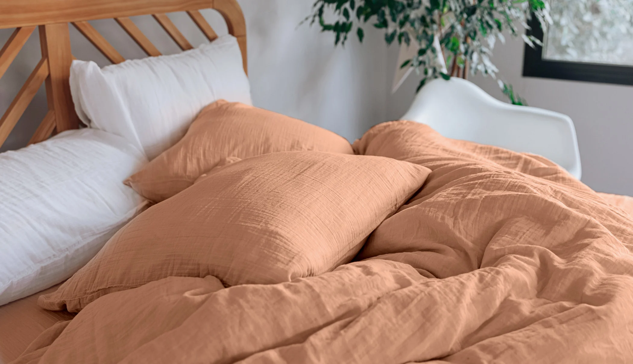 Drap housse gaze de coton - Image 33