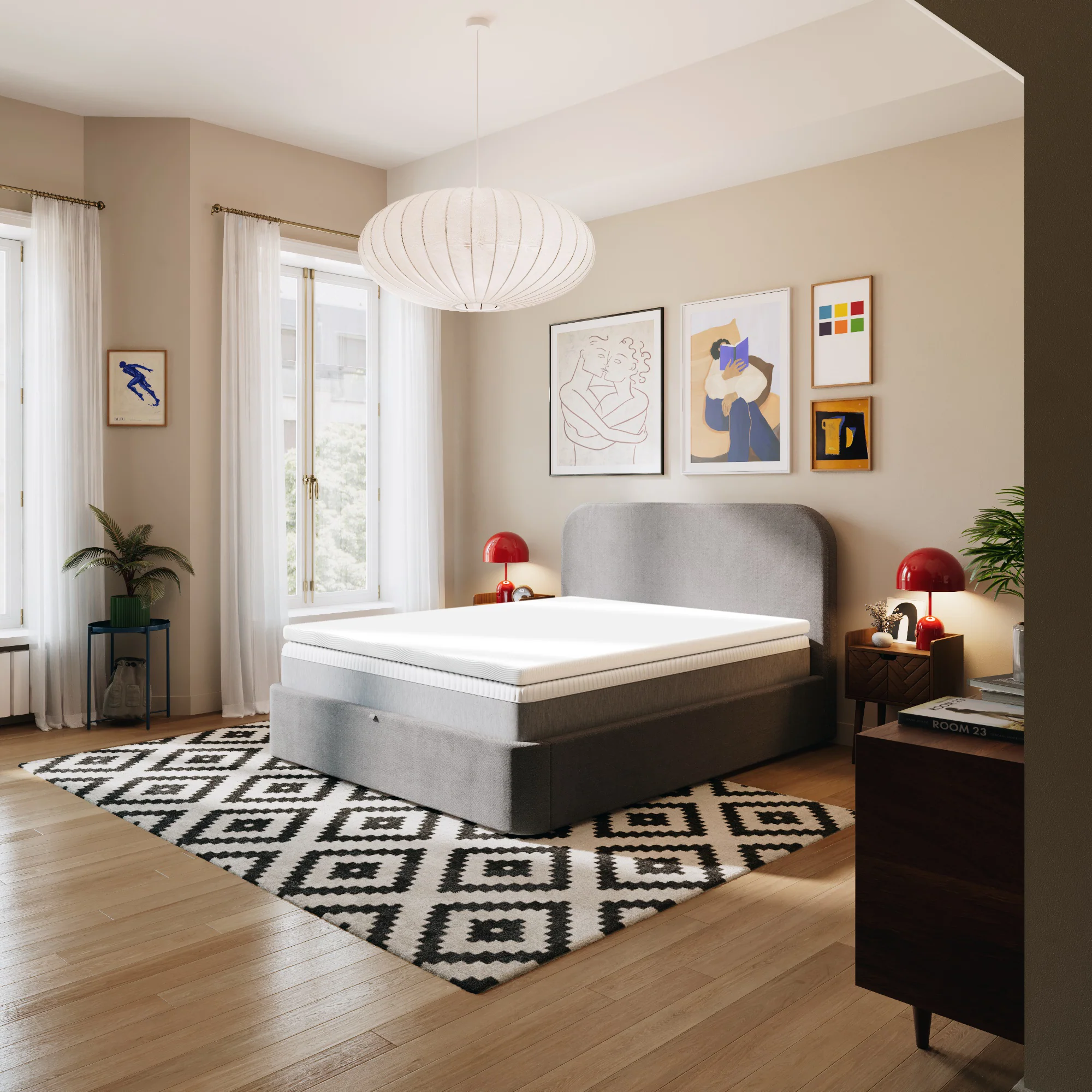 Surmatelas Hybride ferme - Image 3