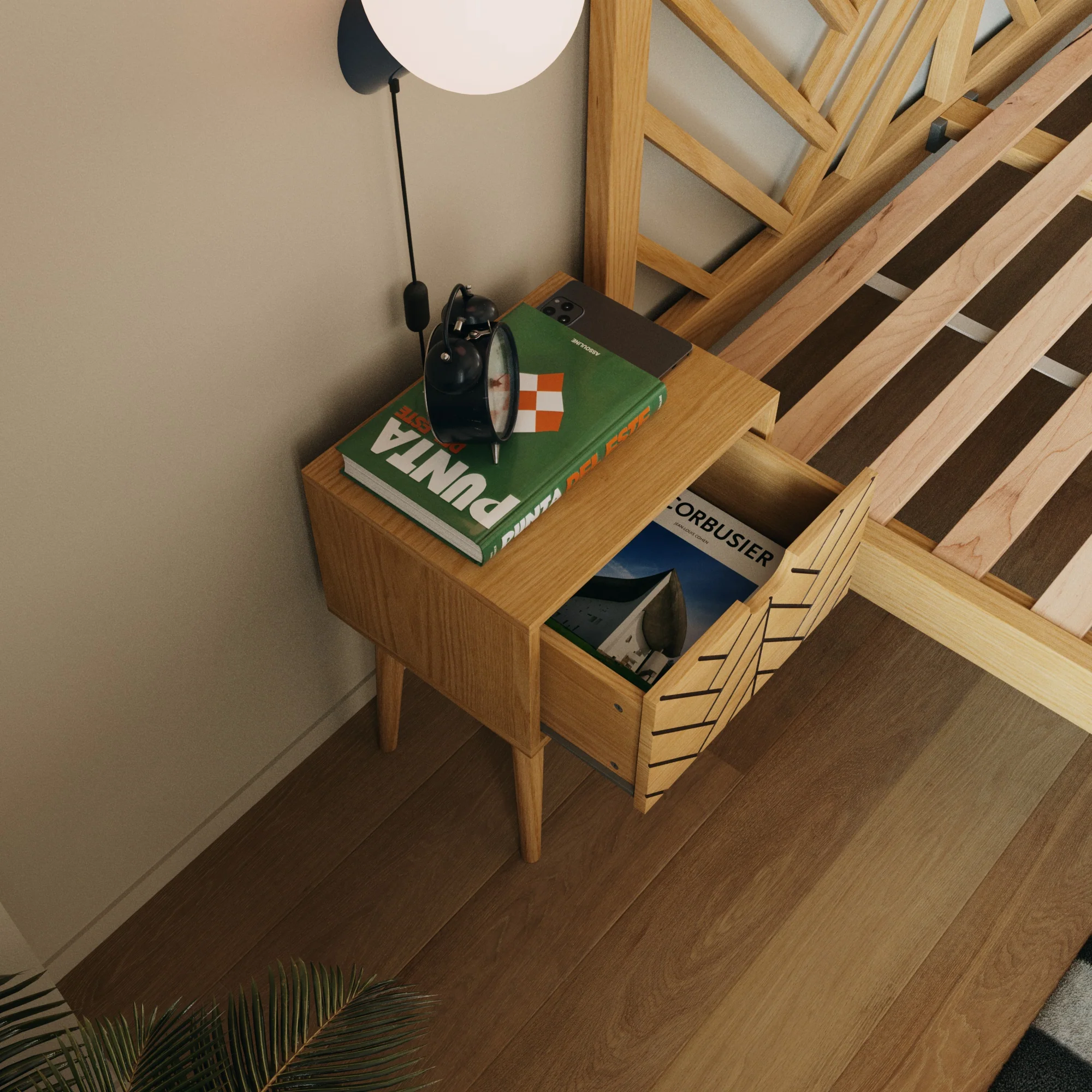 Table de chevet bois Ali - Image 7